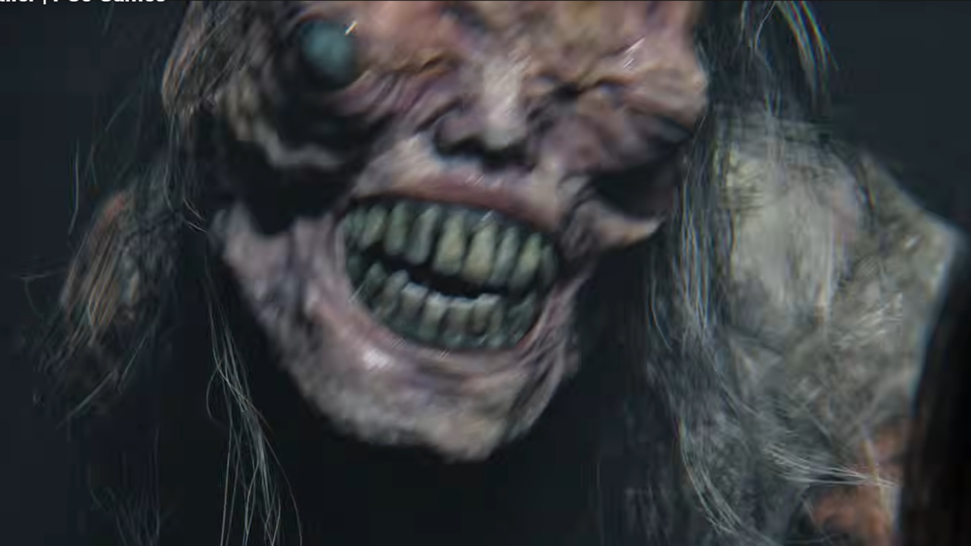Close-up of mutant from Resident Evil Requiem