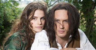 Tom Hardy and Charlotte Riley in Wuthering Heights.