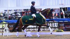 Dannie Morgan and Fever Tree at the Winter Dressage Championships 2023