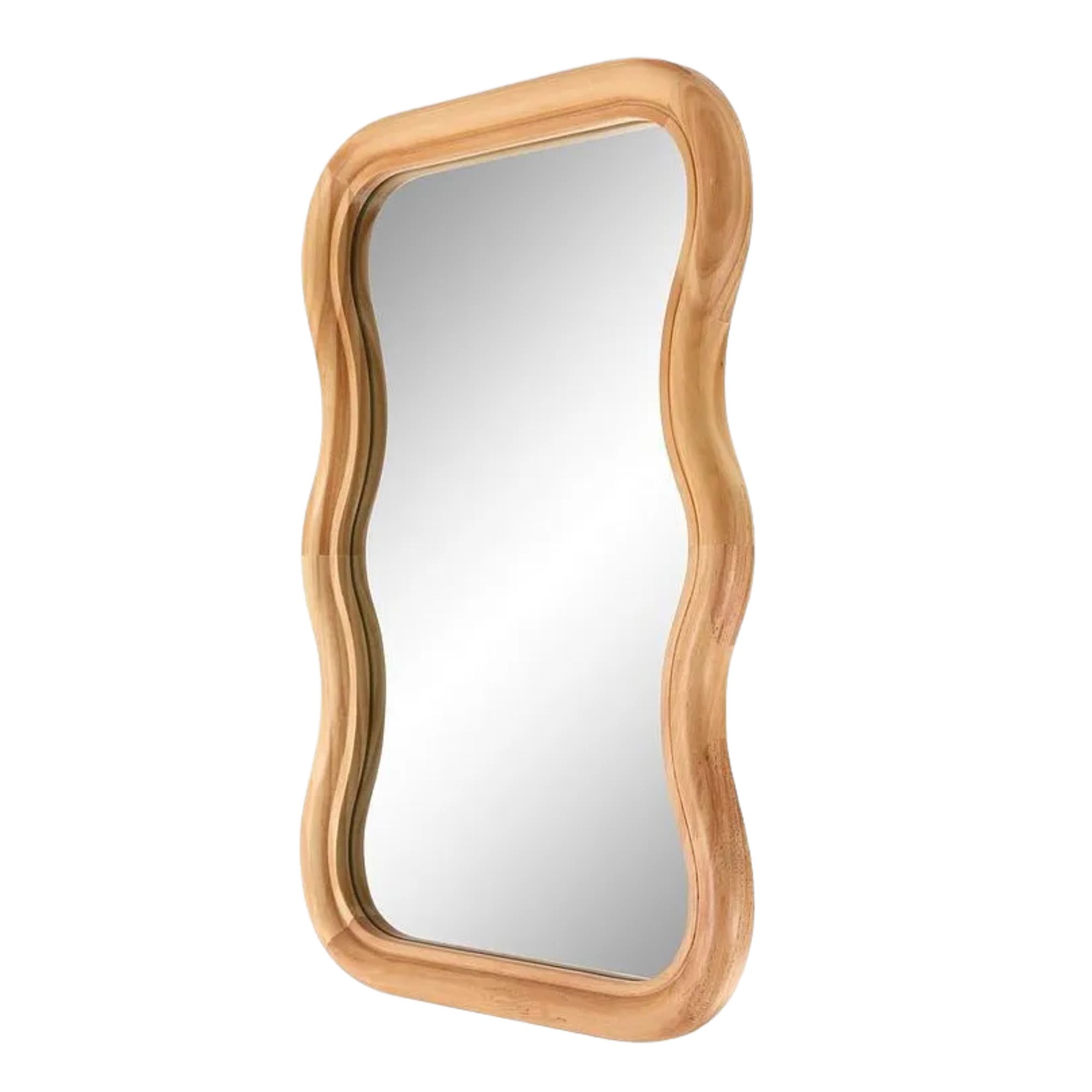 Very, Wiggle Wooden Mirror