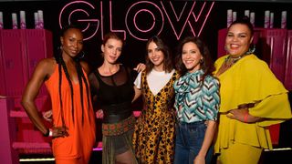 Netflix's 'Glow' Celebrates Its 10 Emmy Nominations With Roller-Skating Event