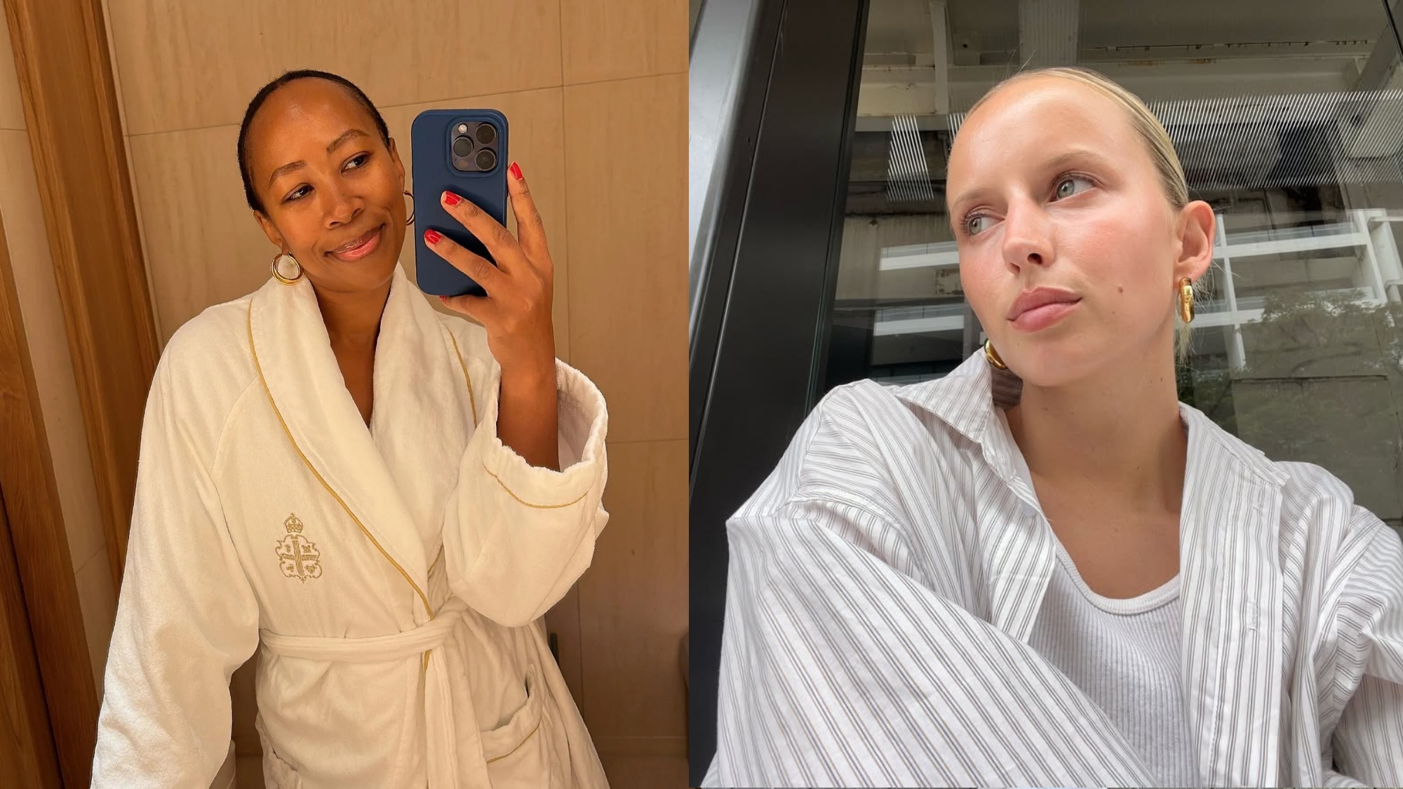 Thandi Maq and Hannah Juneva