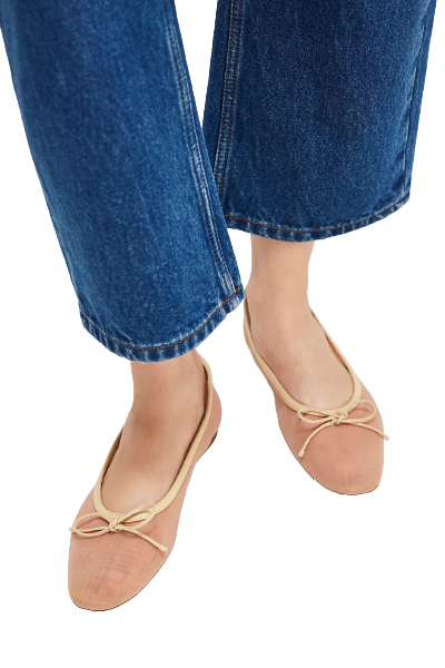 Free People, Arissa Sheer Mesh Flats