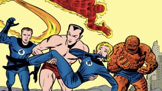 Fantastic Four #4 cover segment