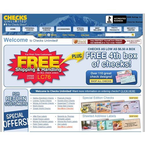 Checks Unlimited Review Check Ordering) Review Pros & Cons