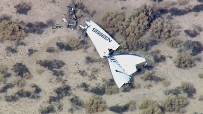 Virgin Galactic SpaceShipTwo plane crashes, pilot reportedly dead