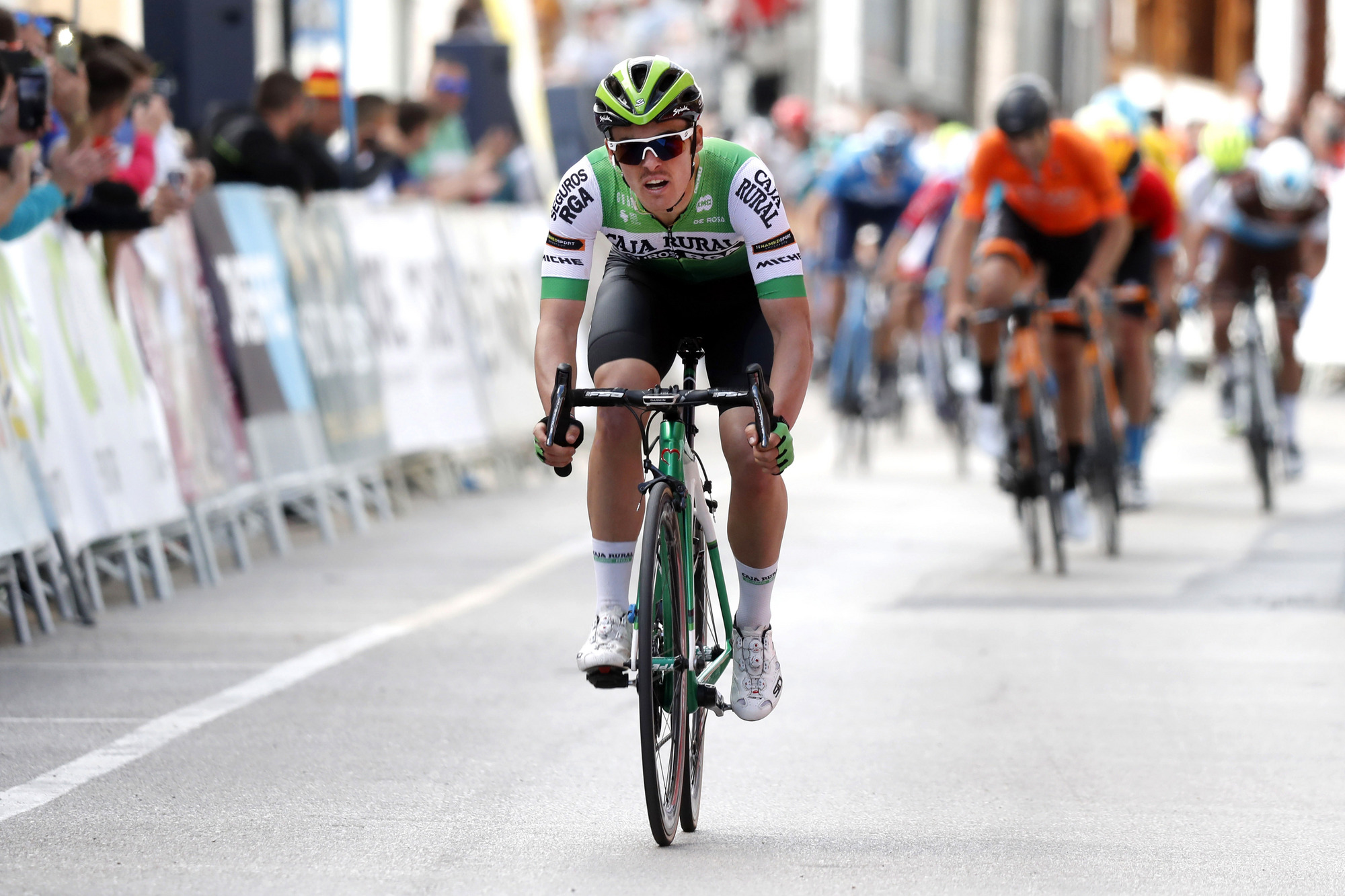 Vuelta a Andalucia Ruta Ciclista Del Sol 2020 - 66th Edition - 2nd stage Sevilla - Iznajar 198,1 km - 20/02/2020 - Gonzalo Serrano (ESP - Caja Rural - Seguros RGA) - photo Luis Angel Gomez/BettiniPhoto©2020