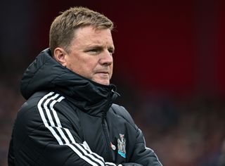 Newcastle United manager Eddie Howe