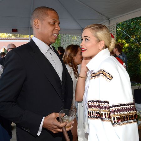 Rita Ora Wears Lemon Bra and Gucci Formation Dress Gets Named Becky from Beyonc&eacute;