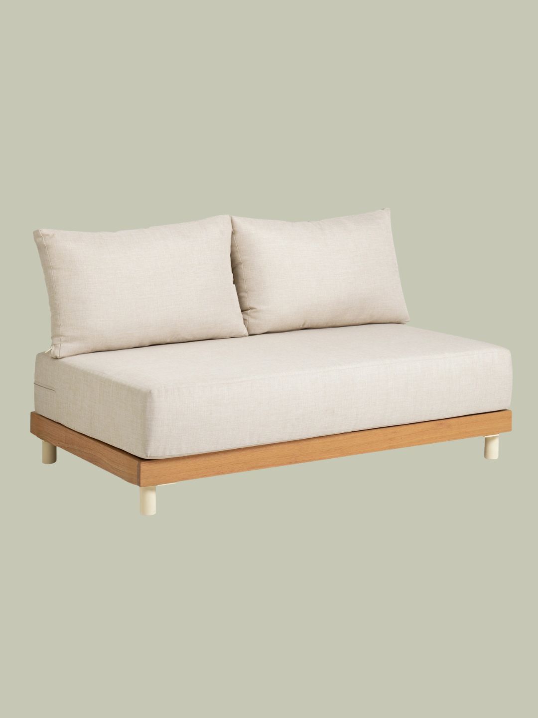 Habitat, Habitat Bloom 2 Seater Garden Modular Sofa - Natural