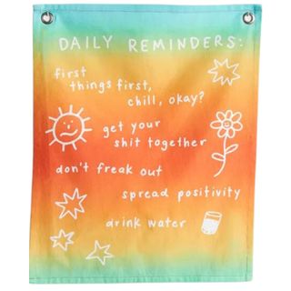 Urban Outfitters Daily Reminder Tapestry