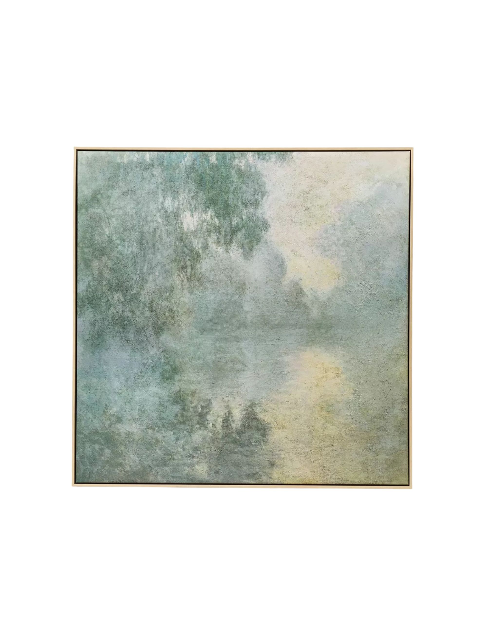 Target, Blurry Landscape Framed Wall Art