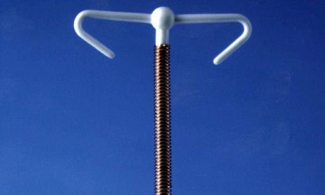 The small T-shaped intrauterine contraceptive device
