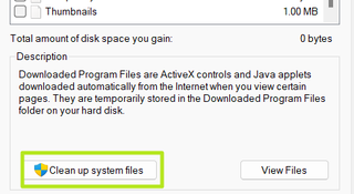 Save Disk Space
