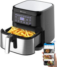 Proscenic T21 Air FryerSave 18%, was £109.00, now £89This Air Fryer can be controlled with your voice, plus you'll get access to hundreds of online recipes, too. Neat.