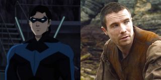Nightwing and Joe Dempsie in Game Of Thrones