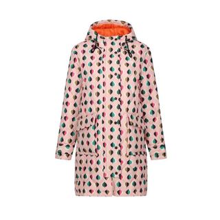 Orla Kiely mid-length quilted jacket