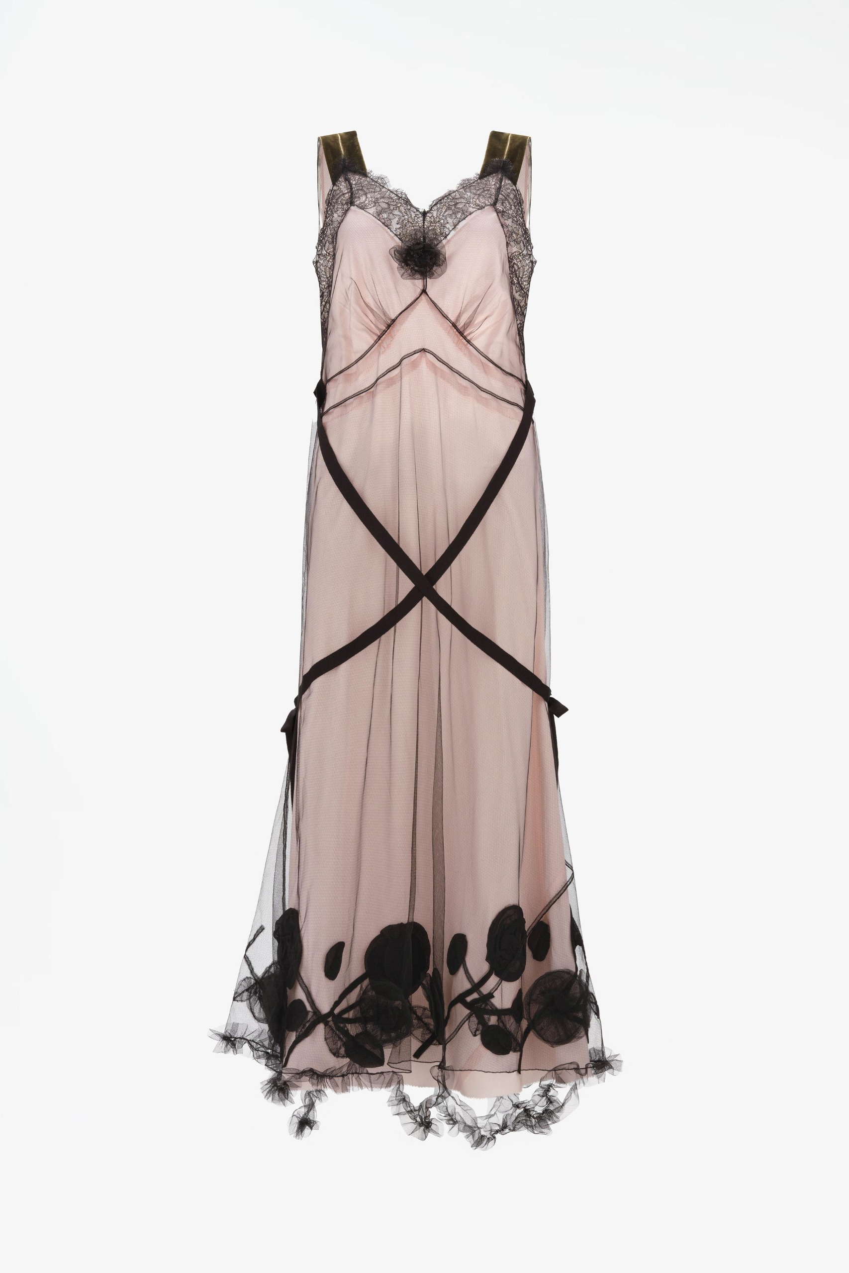 ZARA, Limited Edition 100% Silk Dress - Pale Pink - S