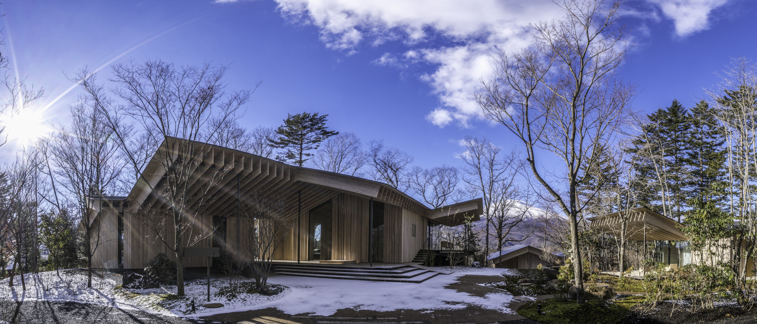 Wild Bird Forest Lodge, Kengo Kuma