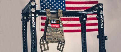 5.11 TacTec Plate Carrier hanging