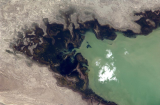 Aral Sea from ISS