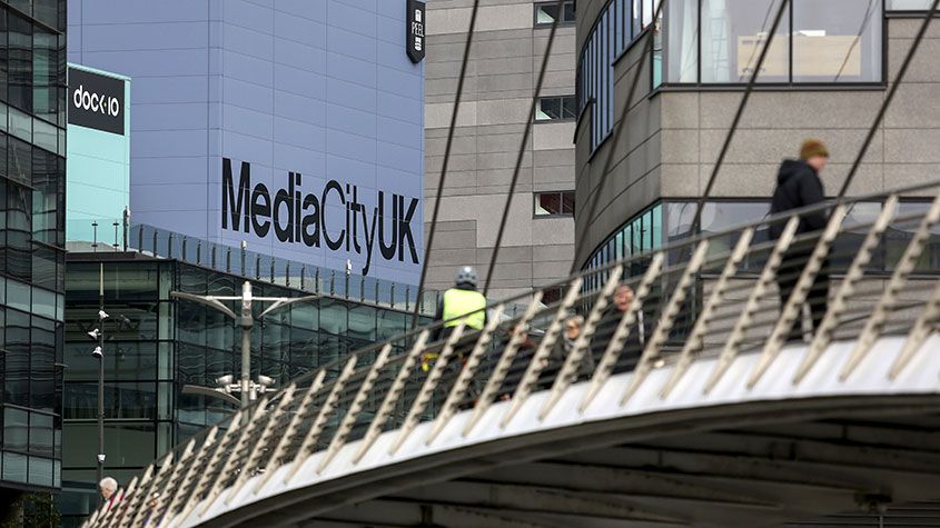 MediaCity in Salford Quays