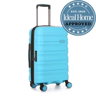 Antler Juno II carry-on with Ideal Home approved logo