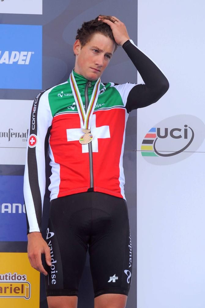 Stefan Kueng looks disappointed with third