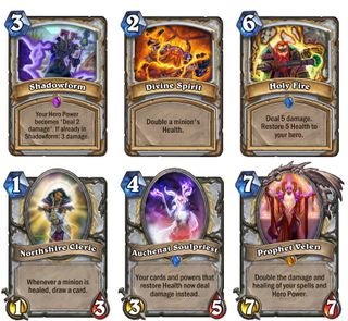 These Basic and Classic Priest cards are all being sent to the Hall of Fame in April.