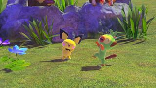 New Pokemon Snap Pichu And Grookey