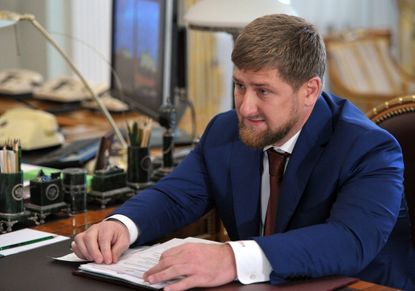 Chechnya ruler Razman Kadyrov. 