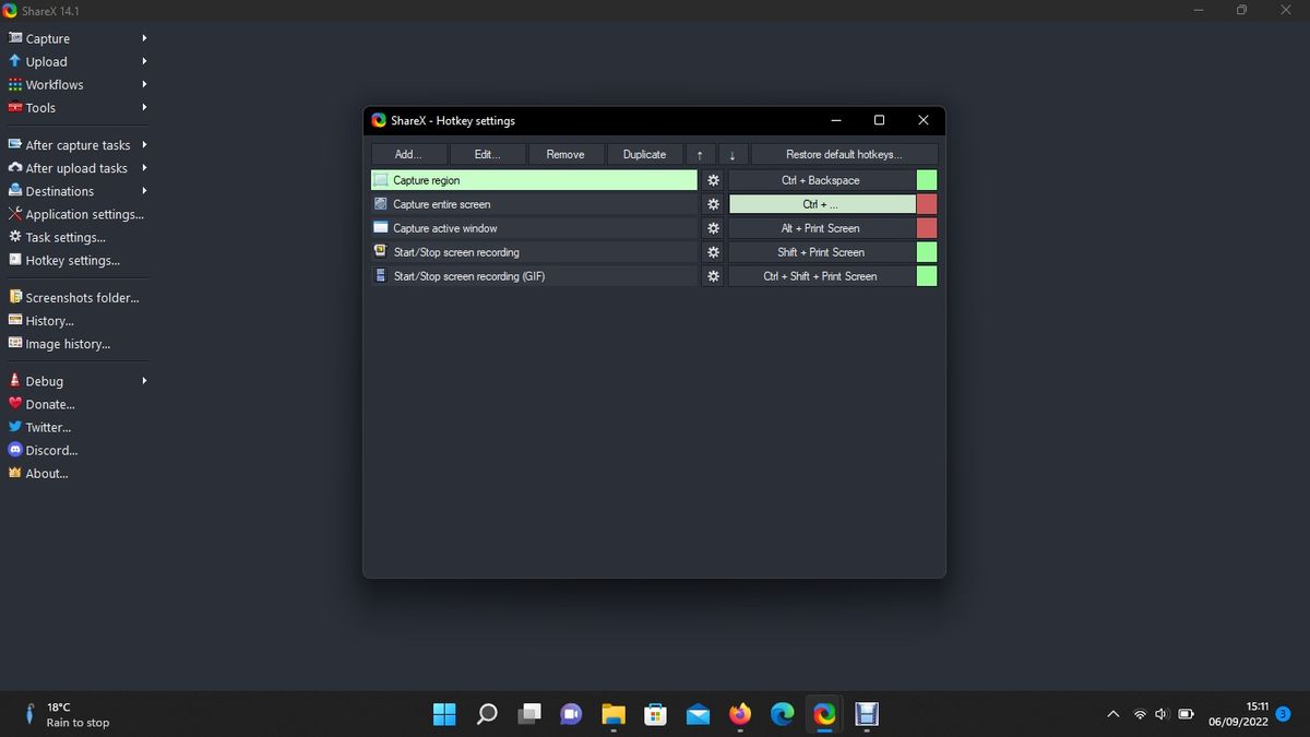 ShareX 14.1 free screen recorder TechRadar