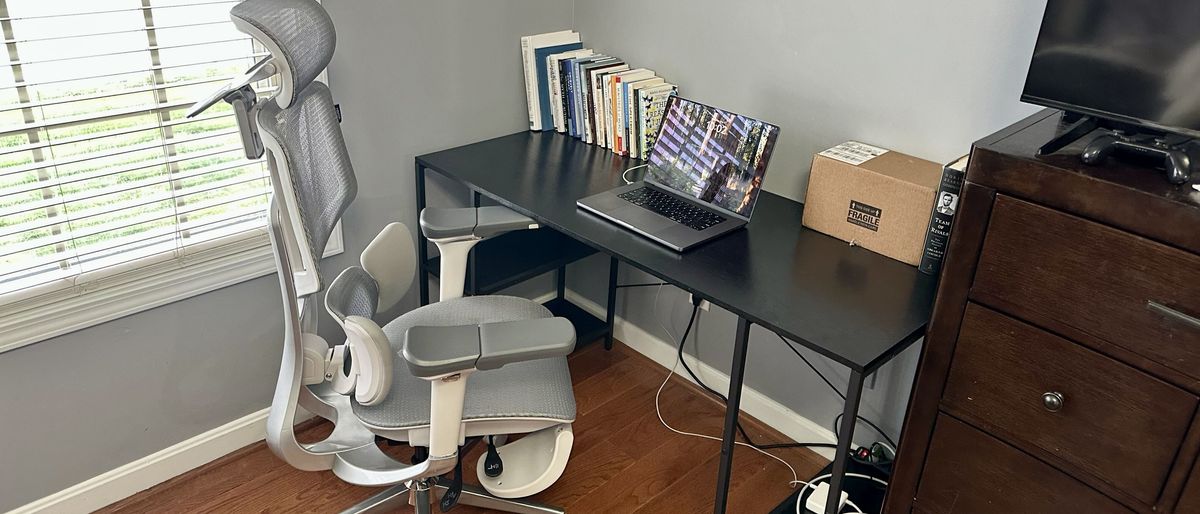 I reviewed the Hbada E3 Pro - and this reclining mesh office chair has more adjustments than I know what to do with
