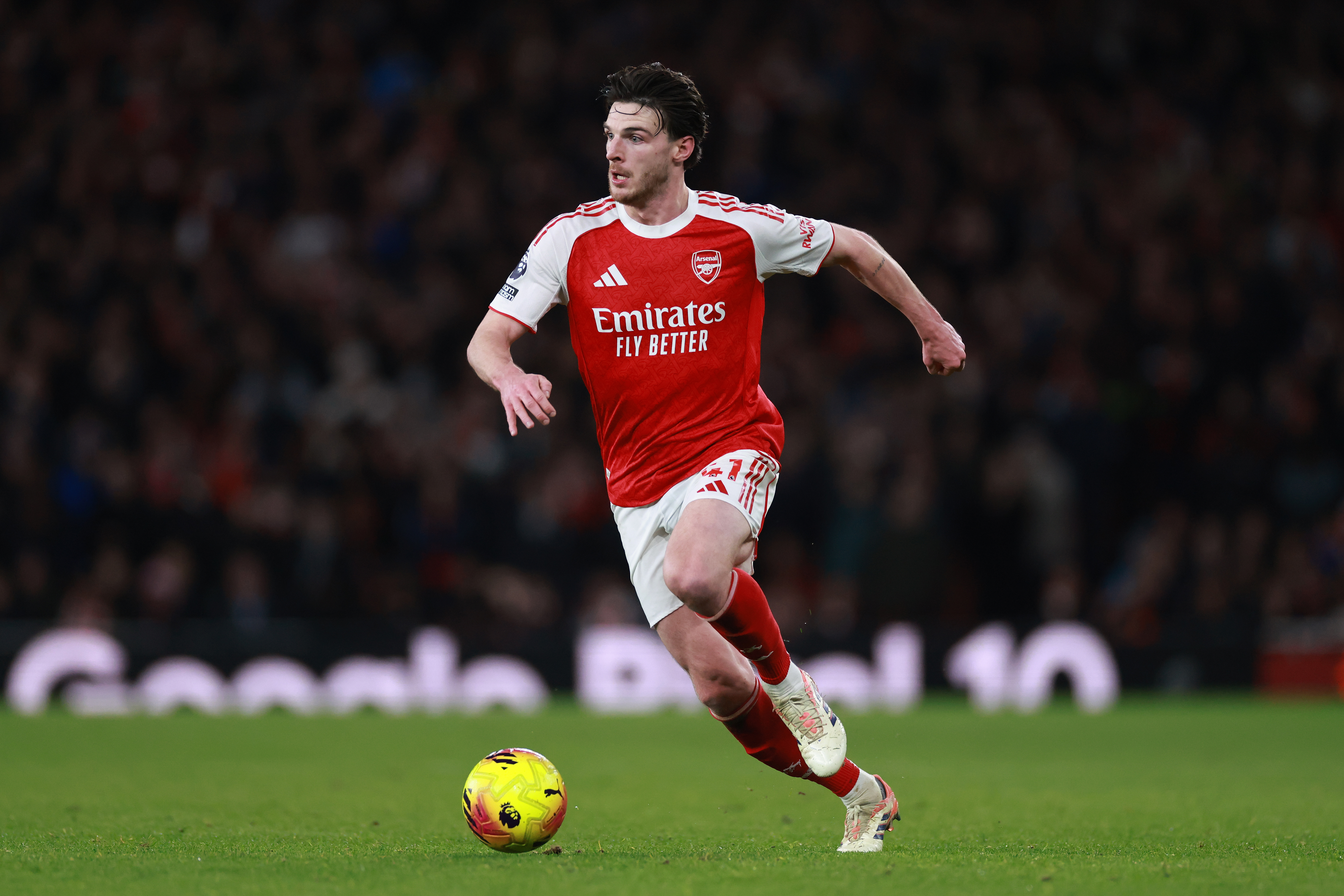 LONDON, ENGLAND - DECEMBER 3: during the Premier League match between Arsenal and Brentford at Emirates Stadium on December 3, 2025 in London, England. (Photo by Marc Atkins/Getty Images)
