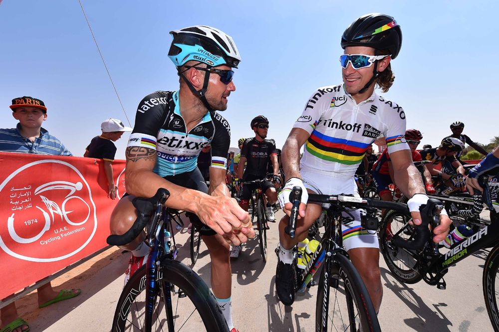 Tom Boonen and Peter Sagan