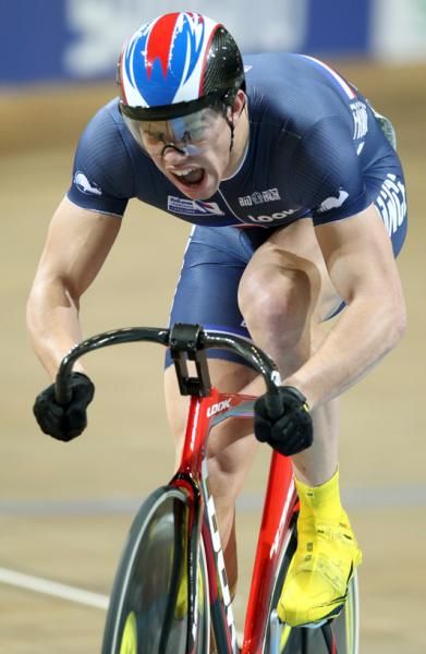 Kevin Sireau (France) off the pace in qualification of the men's sprint