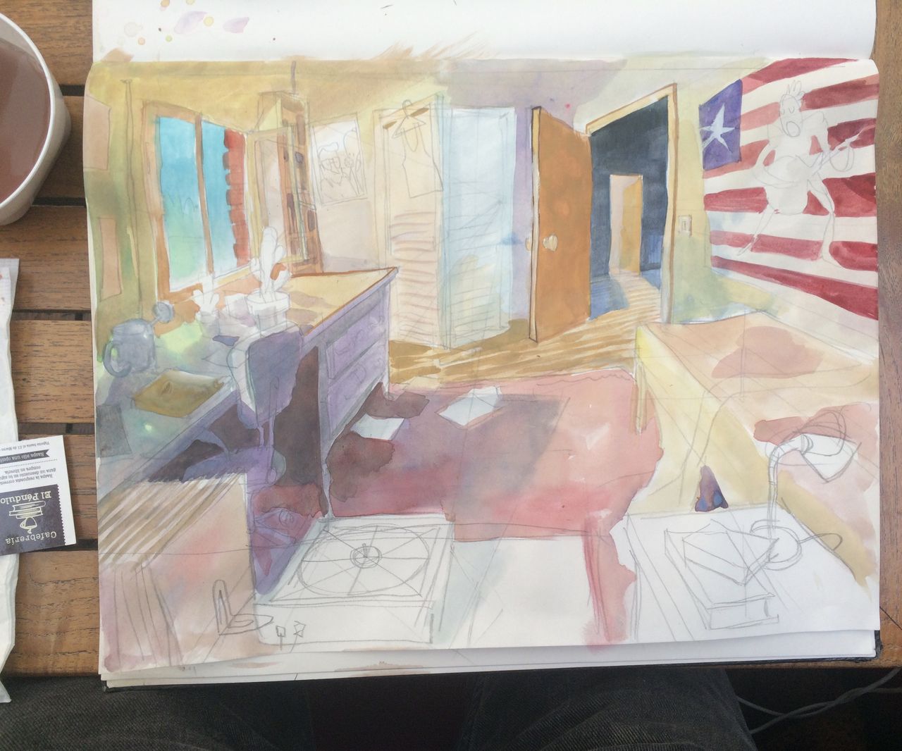 Paintings for a video game