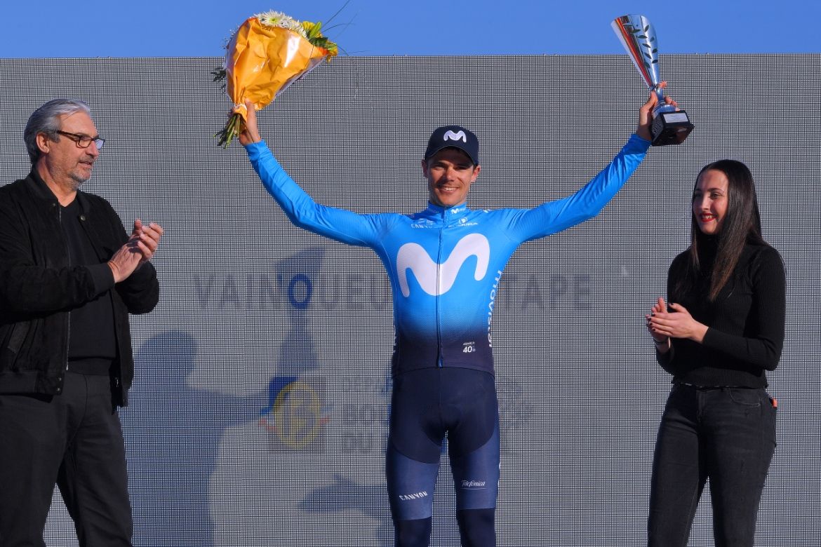 Eduard Prades celebrates his win