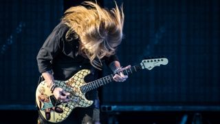 Jerry Cantrell of Alice in Chains performs at Ruoff Home Mortgage Music Center on August 20, 2019 in Noblesville, Indiana.