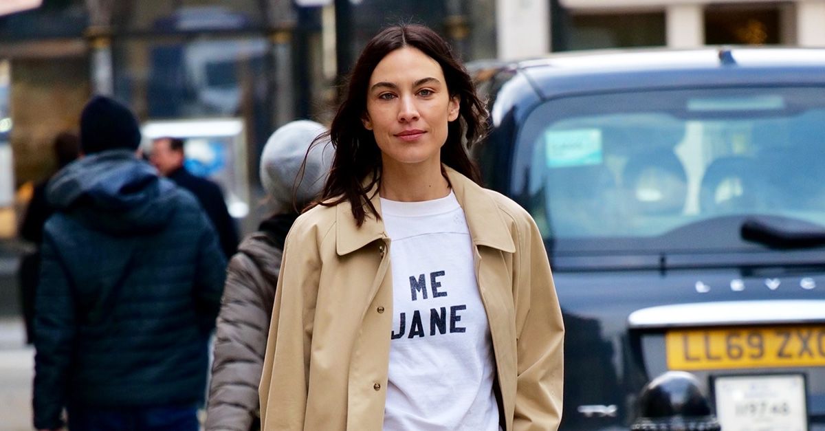 Alexa Chung Wore the Pants Millennials Love