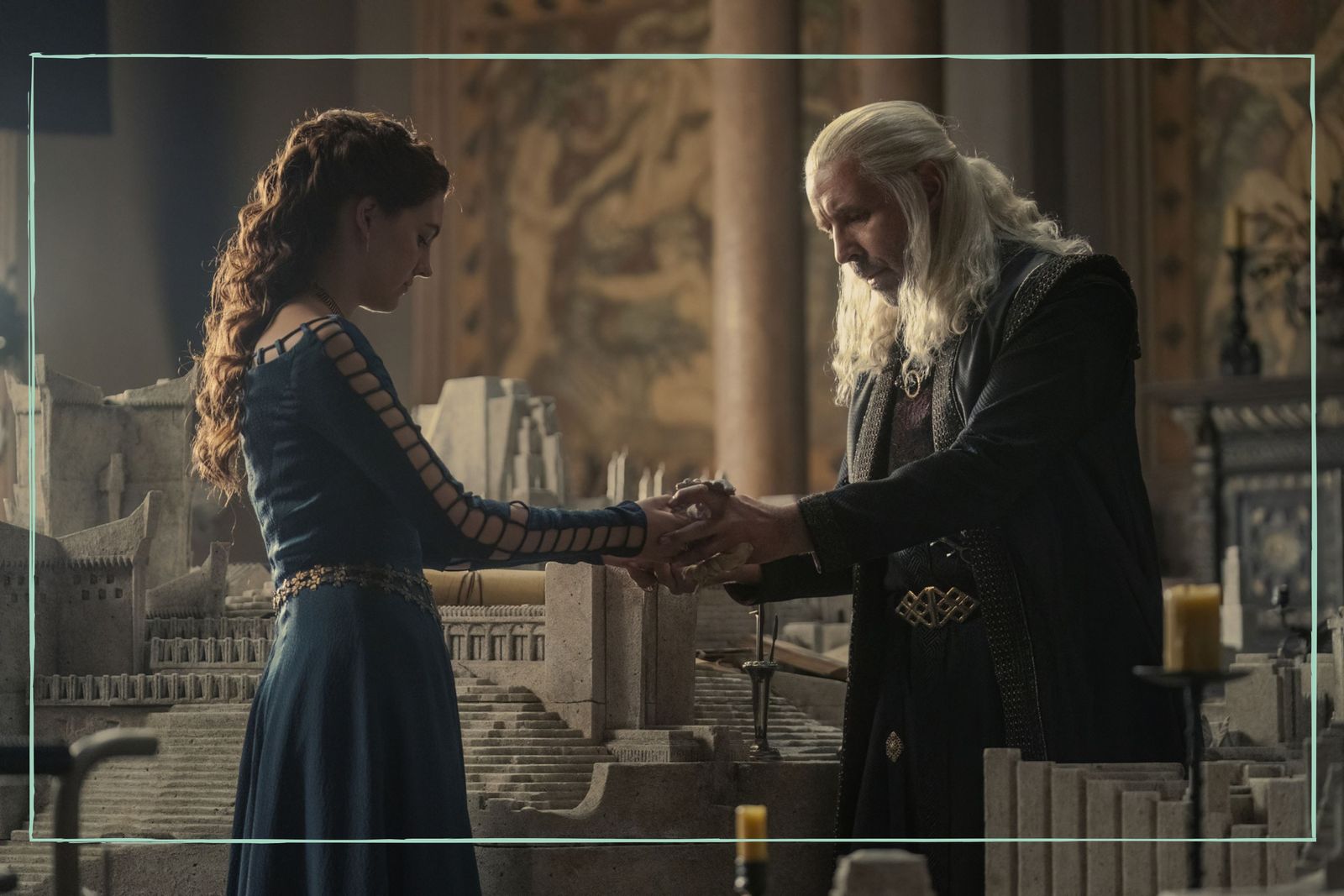 How old is Alicent Hightower when she marries Viserys and does she have