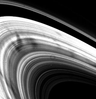 Mysterious spokes on Saturn’s rings.