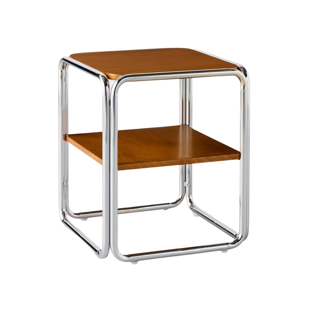 Accent Table With Chrome Frame - Hearth U0026#38; Handu0026#8482; With Magnolia