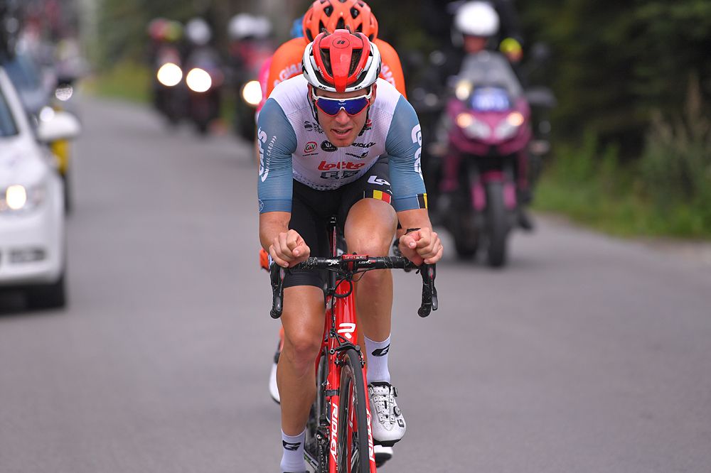 Jelle Wallays of Belgium and Team Lotto Soudal / during the 76th Tour of Poland 2019, Stage 5