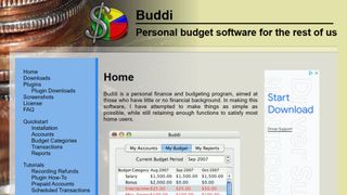 Website screenshot for Buddi.