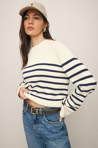 Anna Cotton Crewneck Sweater