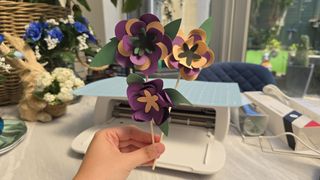 Spring Crafting session with Cricut