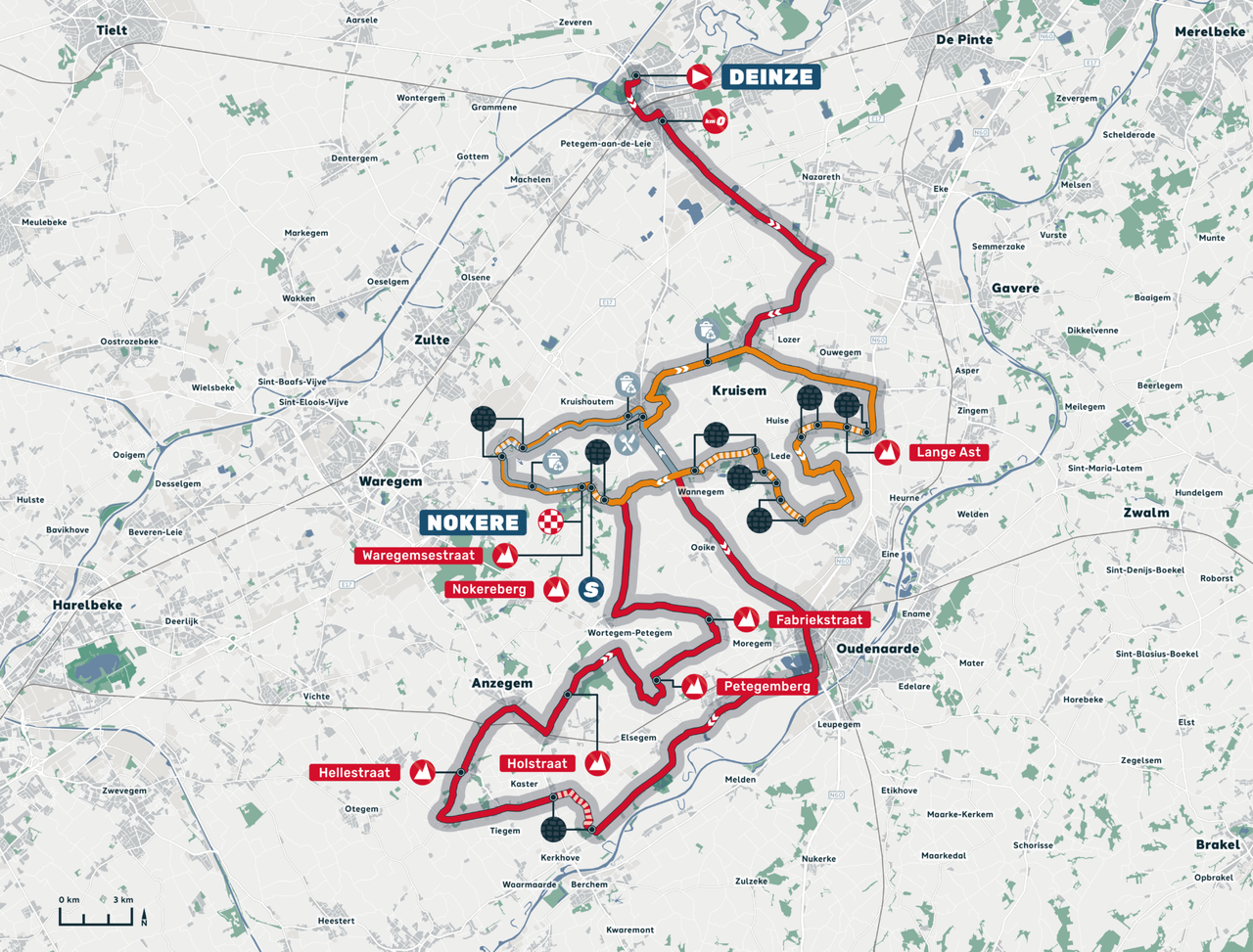 The overall map