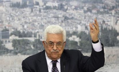 Palestinian President Mahmoud Abbas announces his planned bid for Palestinian statehood recognition at the UN next week, which some say will lead only to war. 