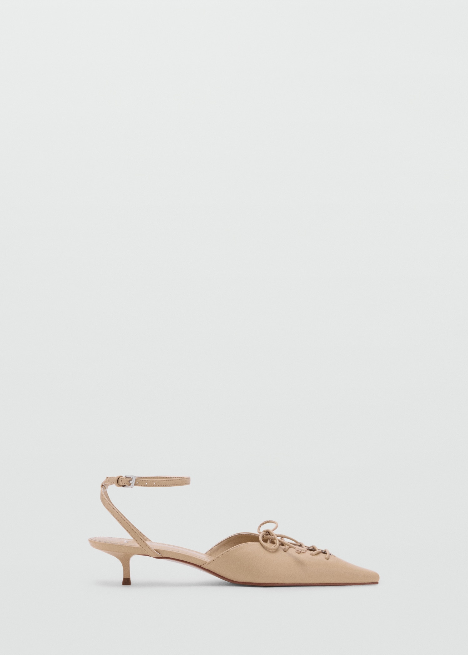 Lace-Up High Heel Shoes - Women | Mango United Kingdom